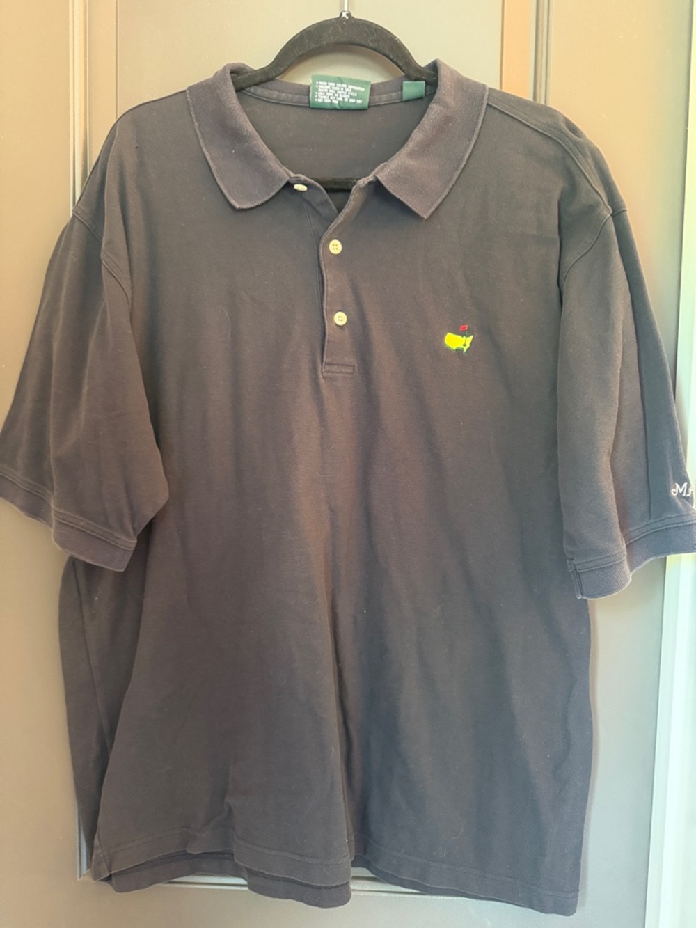 Masters Navy Polo with Masters logo XL